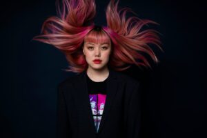 fare la tinta capelli rosa